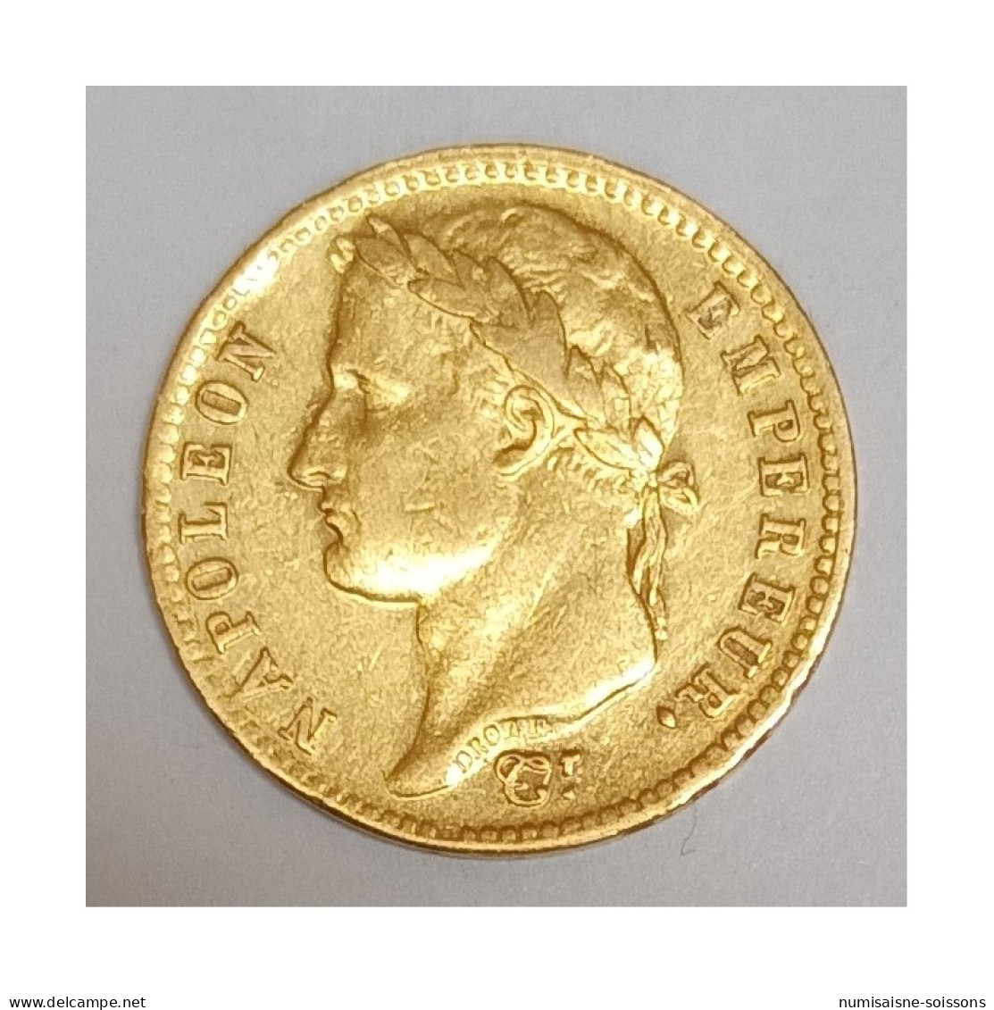 GADOURY 1025 - 20 FRANCS 1811 A - Paris - NAPOLÉON 1er - REVERS EMPIRE - KM 695 - TB+ - 20 Francs (gold)
