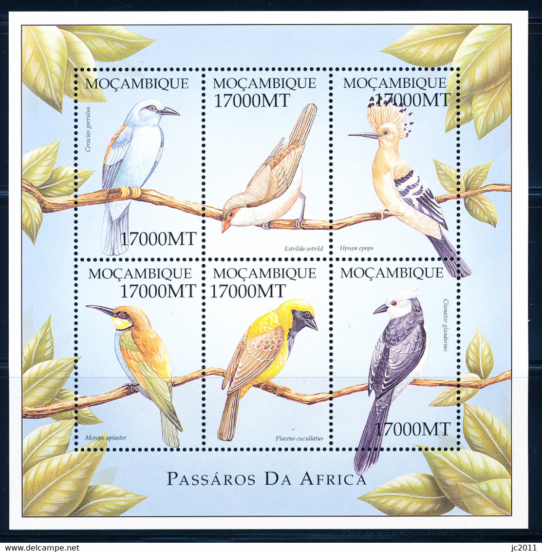 Mozambique - 2002 - Fauna / Birds II - MNH - Mozambique