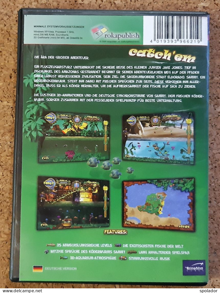 Catch'em-PC CD-ROM-PC Game-2009 - Juegos PC