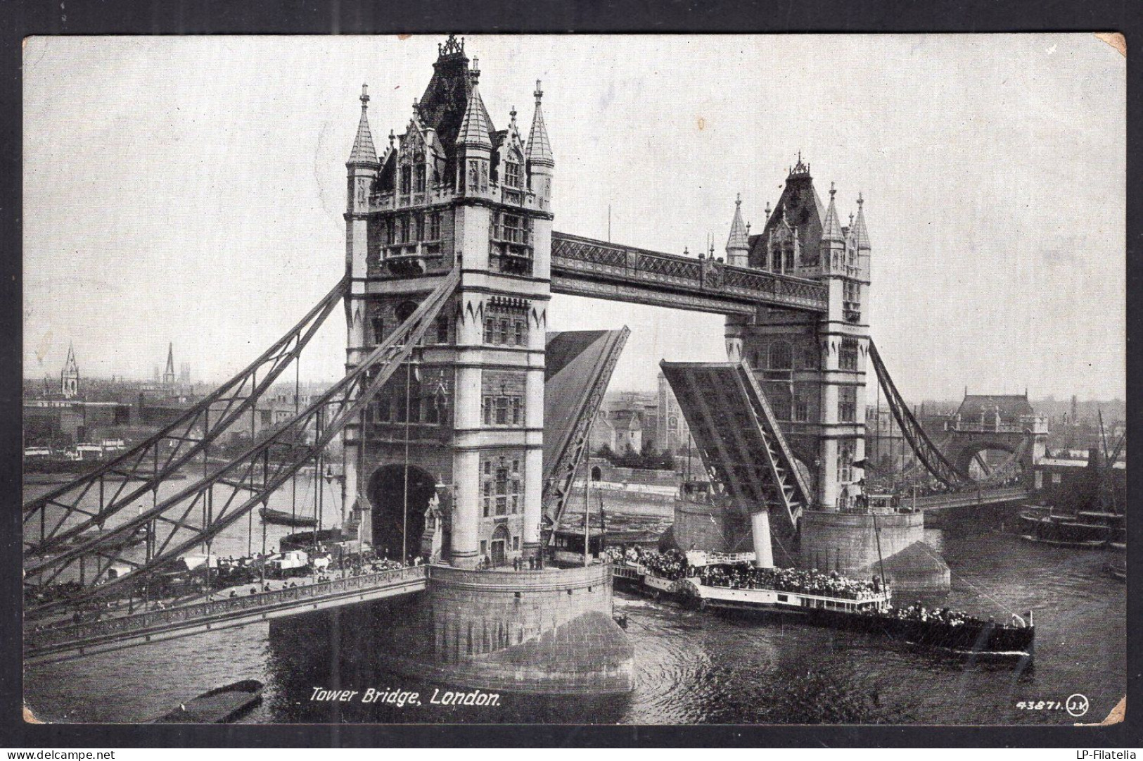 England - 1910 - London - Tower Bridge - Tower Of London