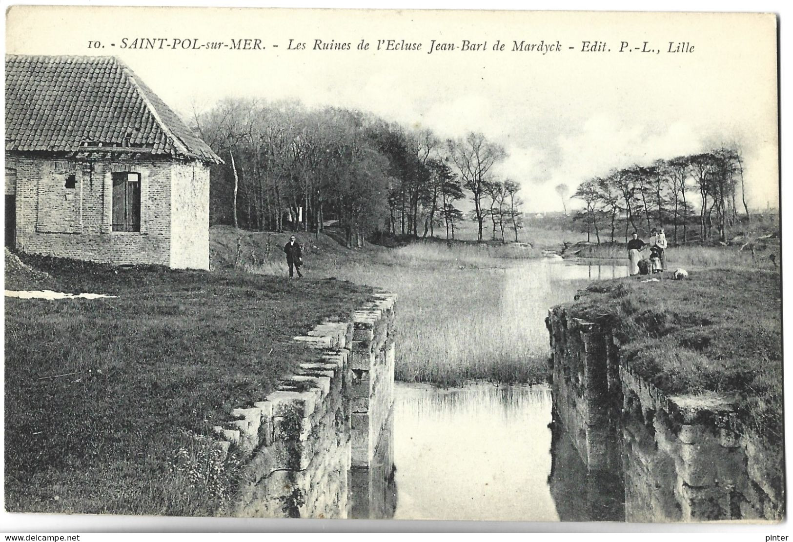 SAINT POL SUR MER - Les Ruines De L'Ecluse Jean Bart De Mardyck - Saint Pol Sur Mer