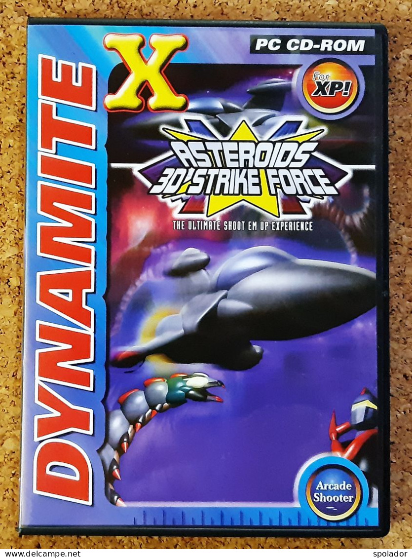 DYNAMITE-Asteroids 3D Strike Force-The Ultimate Shoot Em Up Experience-PC CD-ROM-PC Game - Juegos PC