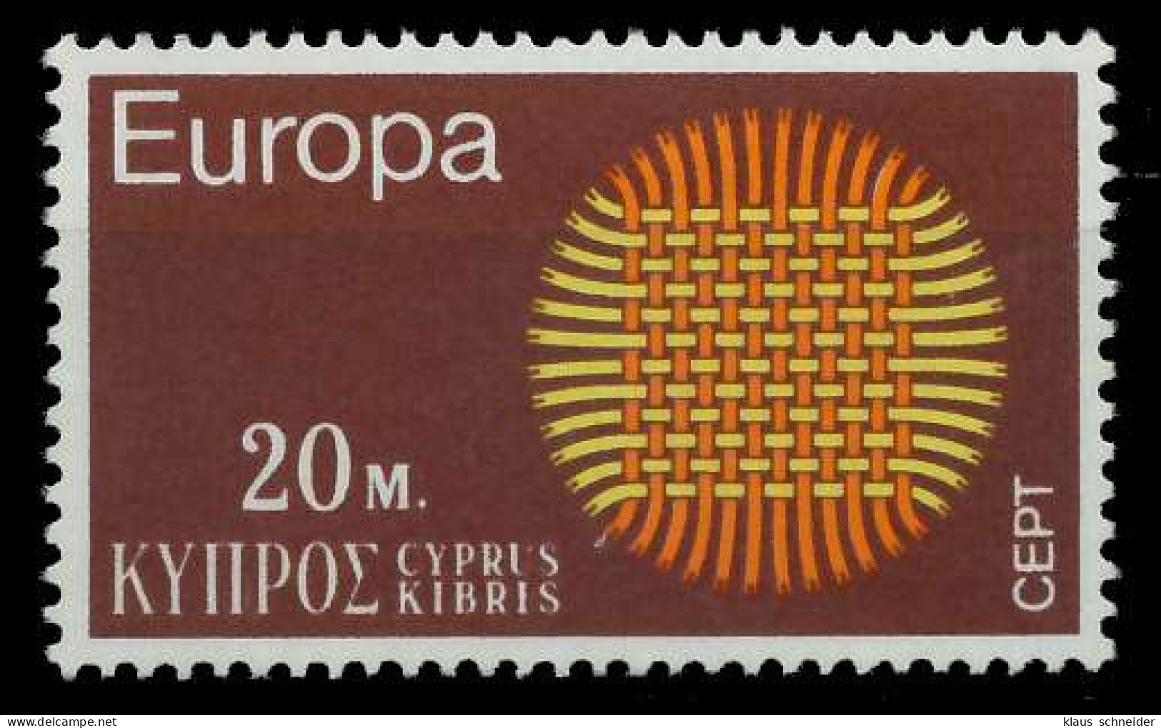 ZYPERN 1970 Nr 332 Postfrisch SA6EAEE - Neufs
