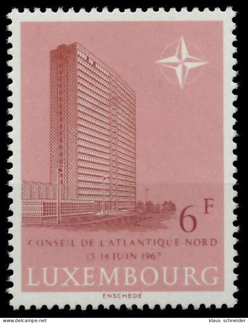 LUXEMBURG 1967 Nr 752 Postfrisch SAE456A - Unused Stamps