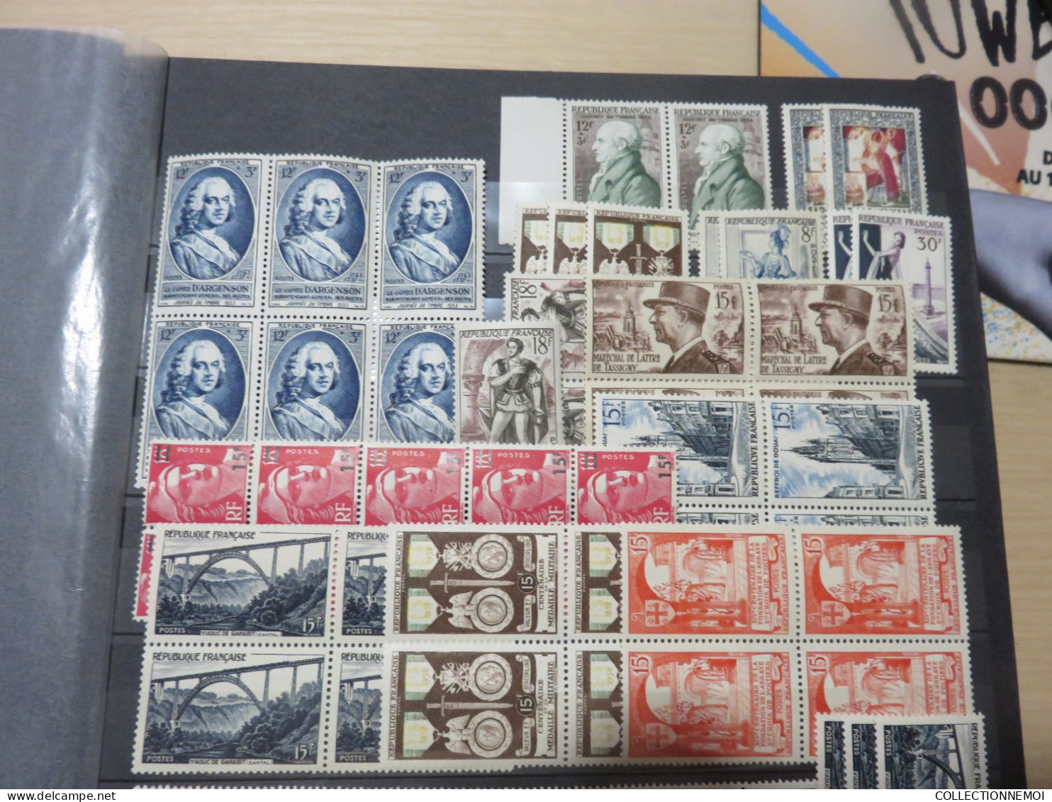 Lot De Timbres De FRANCE,,surtout Lire Description ,,, à Vous De Voir Si Encherir Ou Pas ,, 1er Partie Sans Charniere - Collections (en Albums)