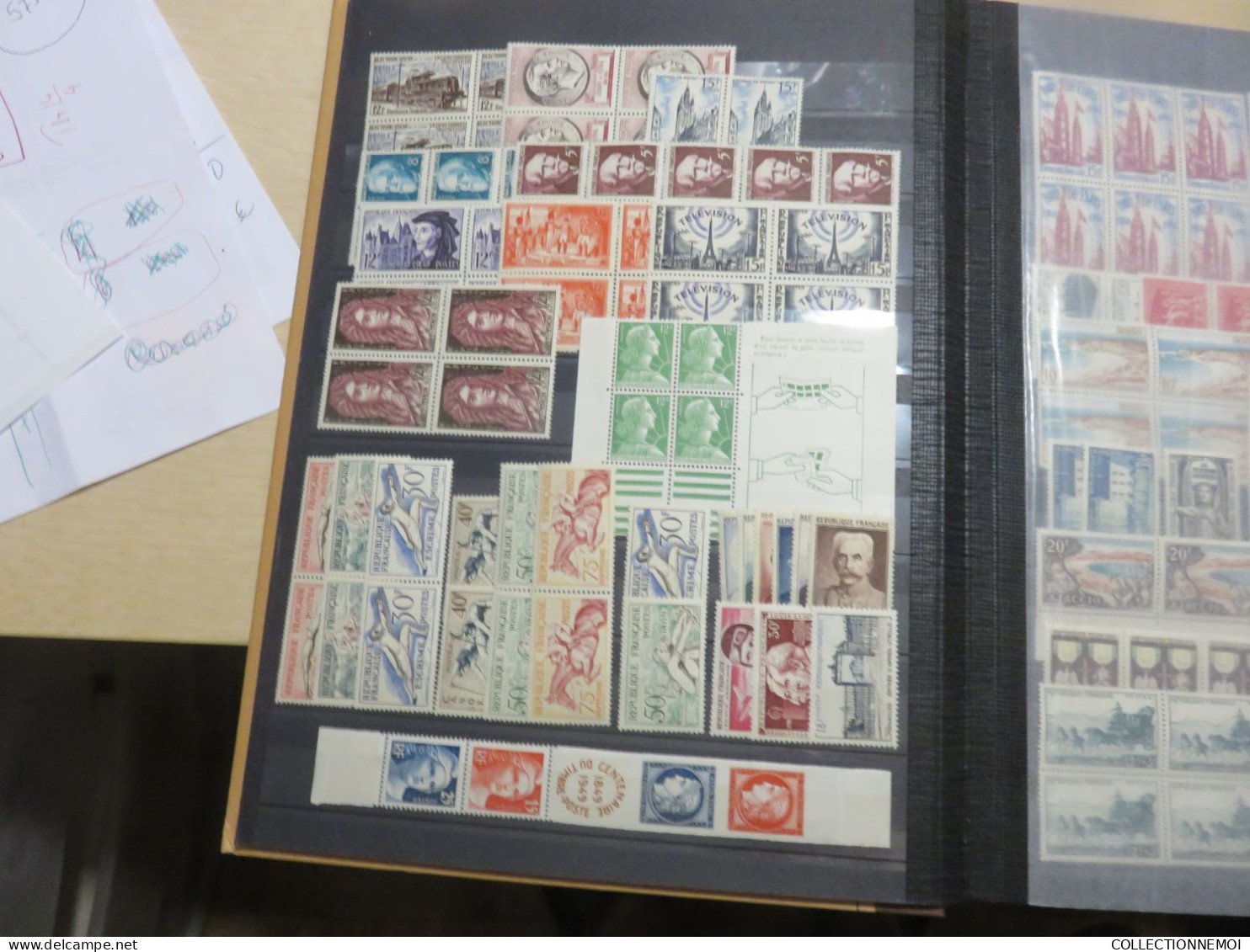 Lot De Timbres De FRANCE,,surtout Lire Description ,,, à Vous De Voir Si Encherir Ou Pas ,, 1er Partie Sans Charniere - Collections (en Albums)