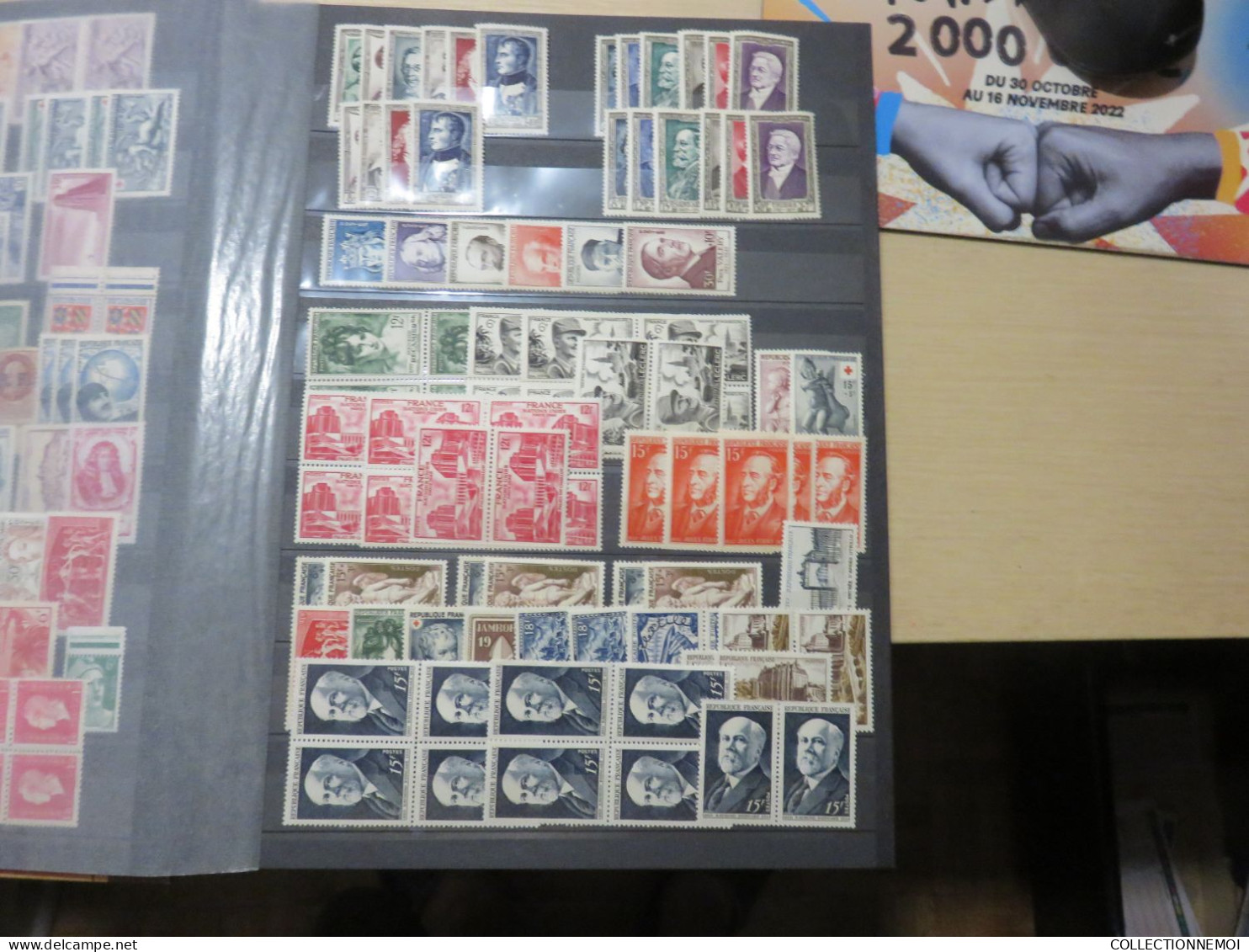 lot de timbres de FRANCE,,surtout lire description ,,, à vous de voir si encherir ou pas ,, 1er partie sans charniere