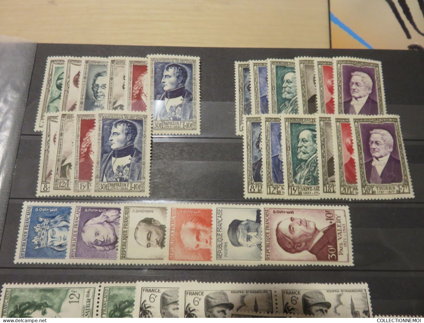 lot de timbres de FRANCE,,surtout lire description ,,, à vous de voir si encherir ou pas ,, 1er partie sans charniere