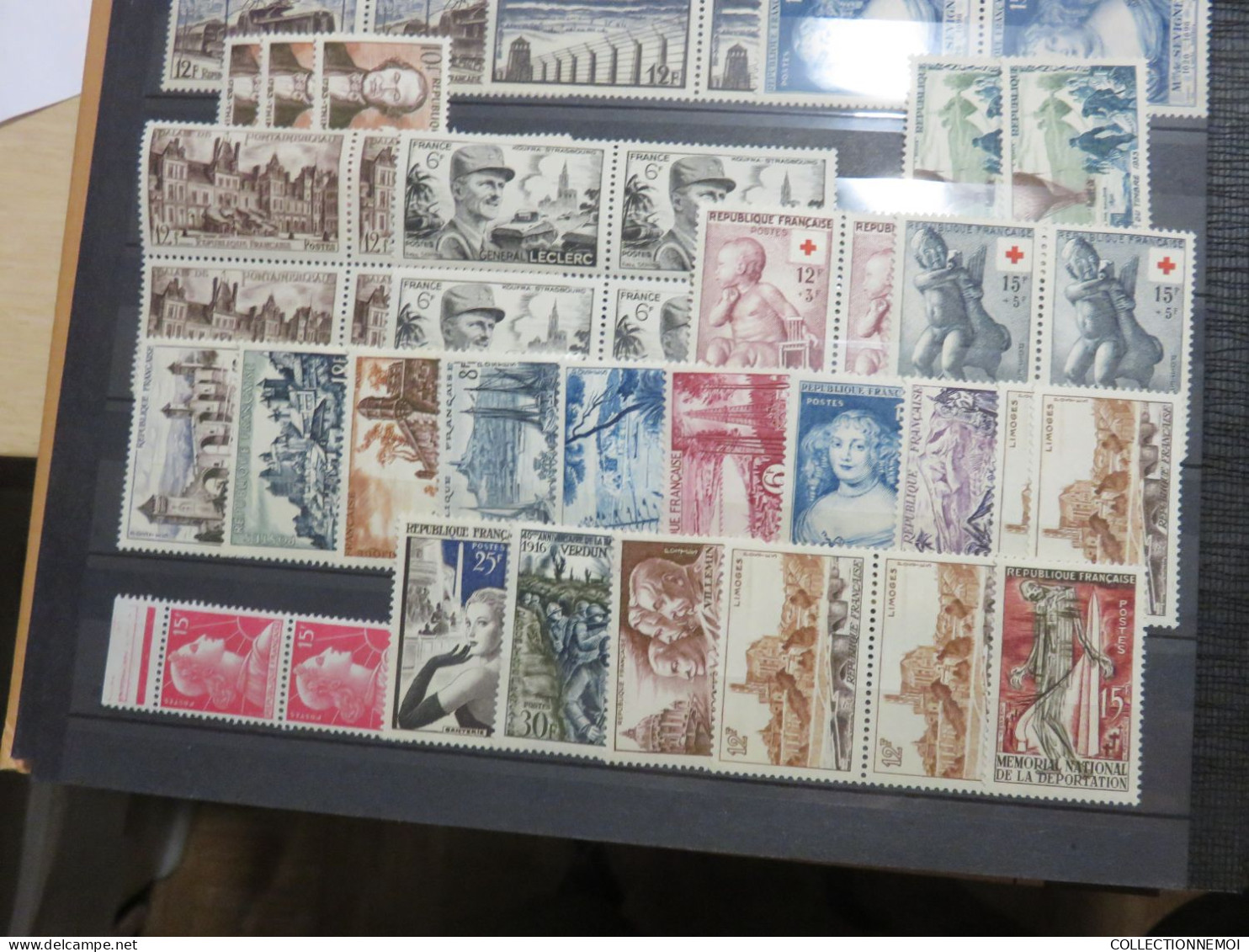 lot de timbres de FRANCE,,surtout lire description ,,, à vous de voir si encherir ou pas ,, 1er partie sans charniere