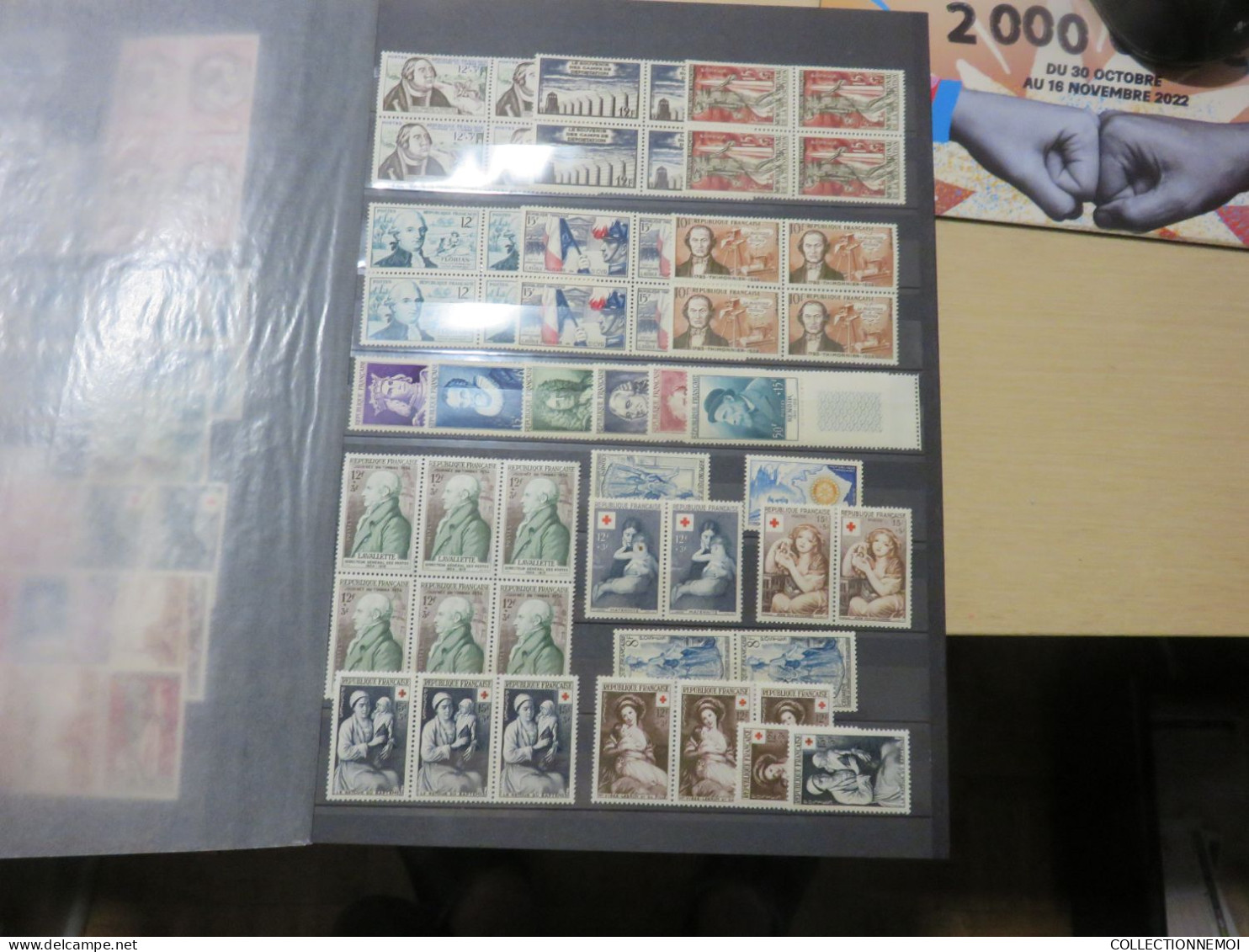 lot de timbres de FRANCE,,surtout lire description ,,, à vous de voir si encherir ou pas ,, 1er partie sans charniere