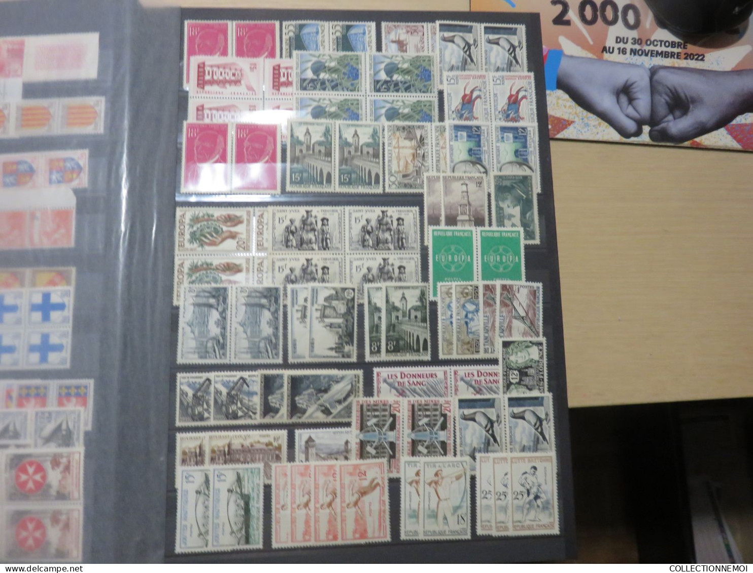 lot de timbres de FRANCE,,surtout lire description ,,, à vous de voir si encherir ou pas ,, 1er partie sans charniere