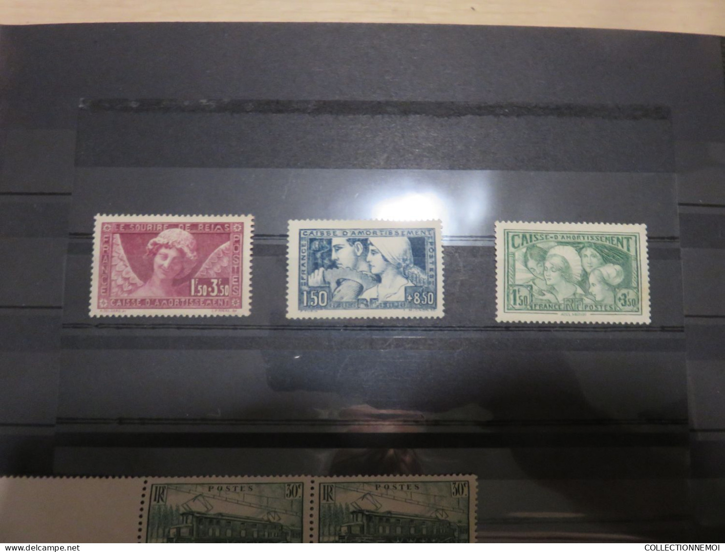 lot de timbres de FRANCE,,surtout lire description ,,, à vous de voir si encherir ou pas ,, 1er partie sans charniere