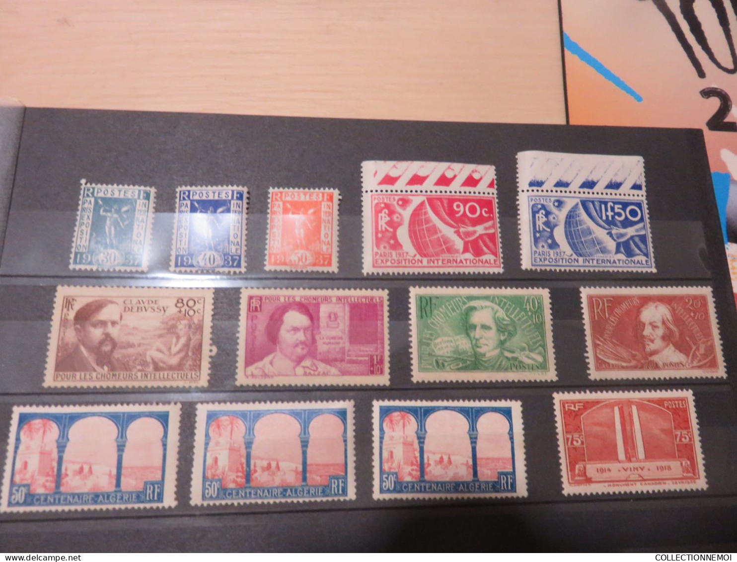 lot de timbres de FRANCE,,surtout lire description ,,, à vous de voir si encherir ou pas ,, 1er partie sans charniere