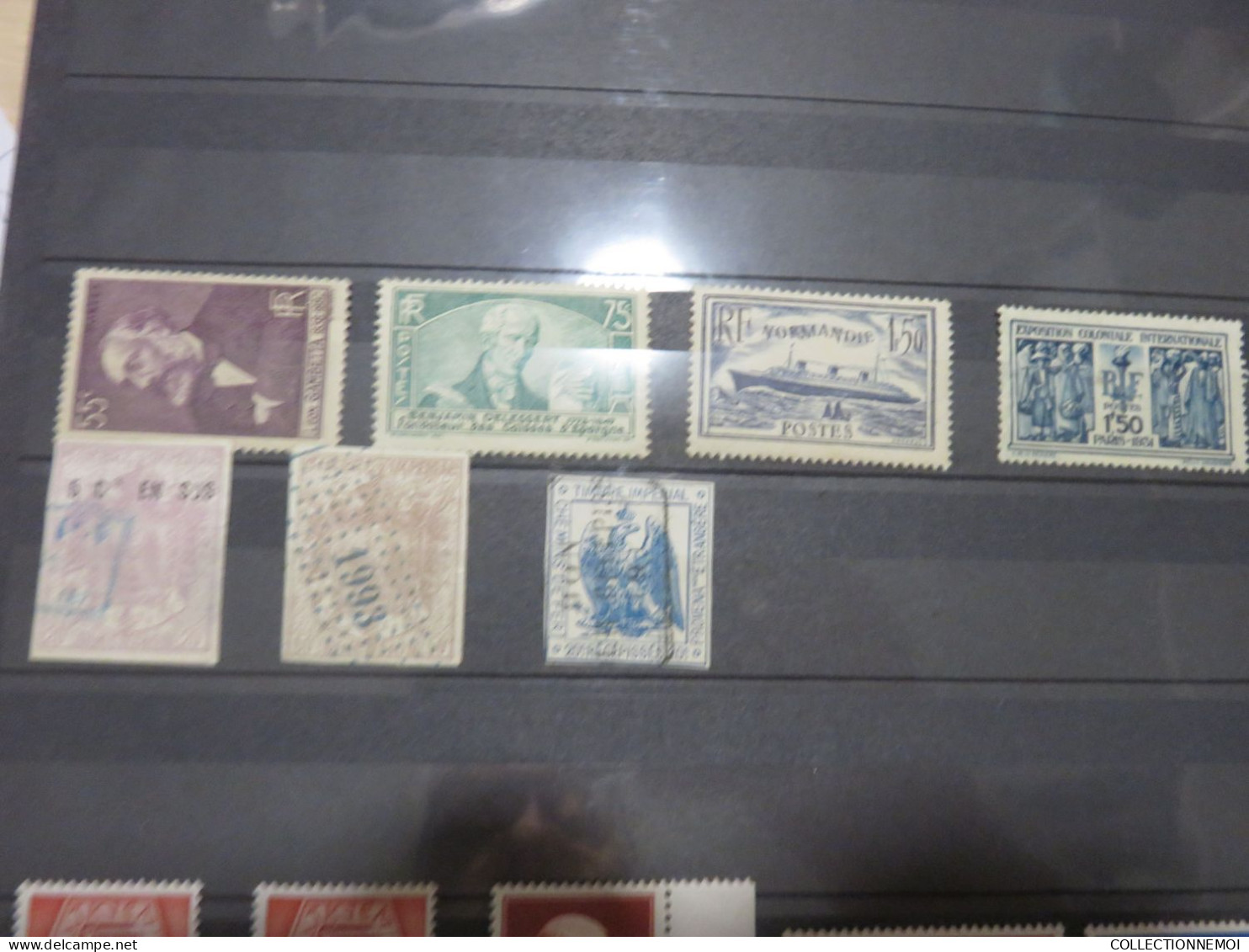 lot de timbres de FRANCE,,surtout lire description ,,, à vous de voir si encherir ou pas ,, 1er partie sans charniere