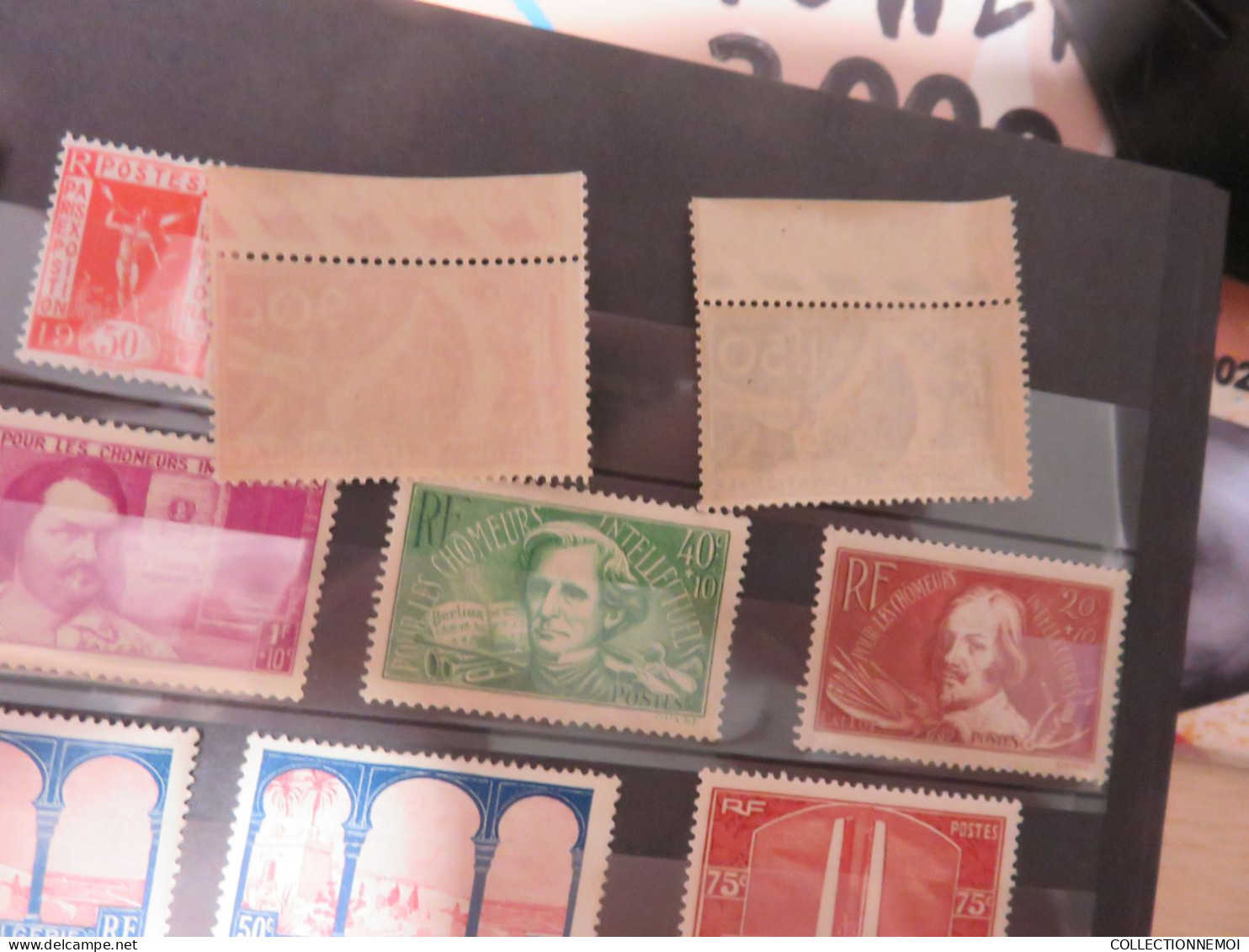 lot de timbres de FRANCE,,surtout lire description ,,, à vous de voir si encherir ou pas ,, 1er partie sans charniere