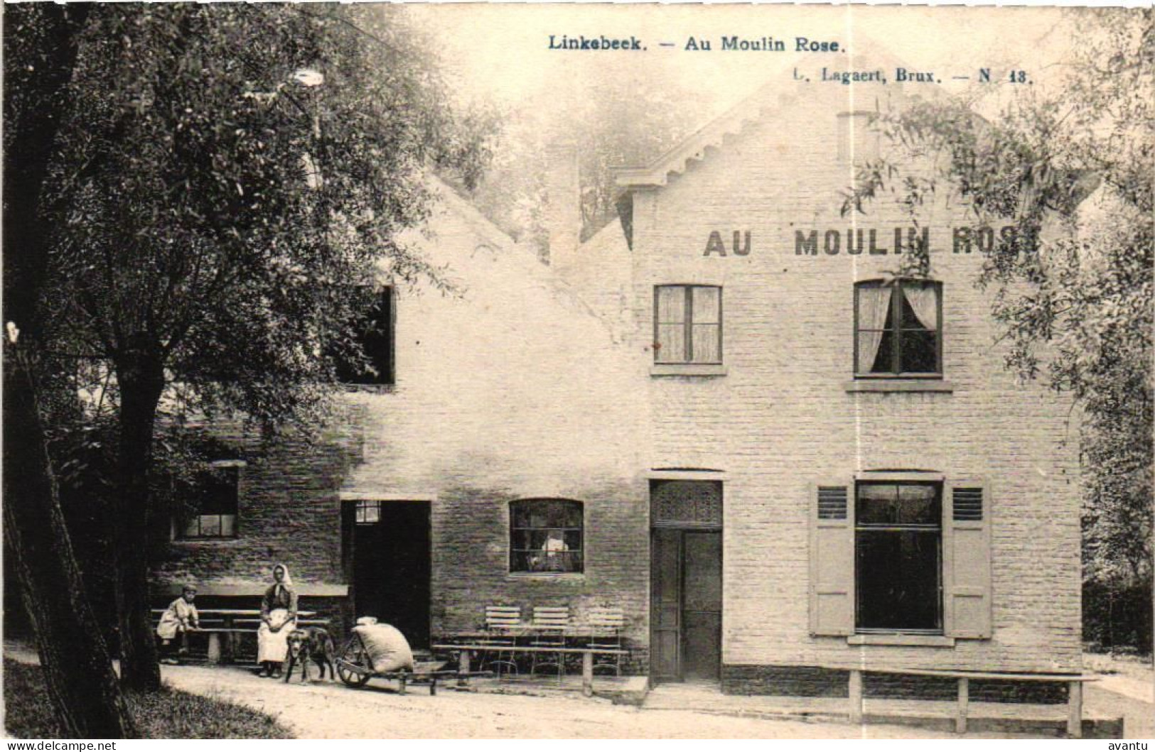 LINKEBEEK  / LE   MOULIN ROSE - Linkebeek