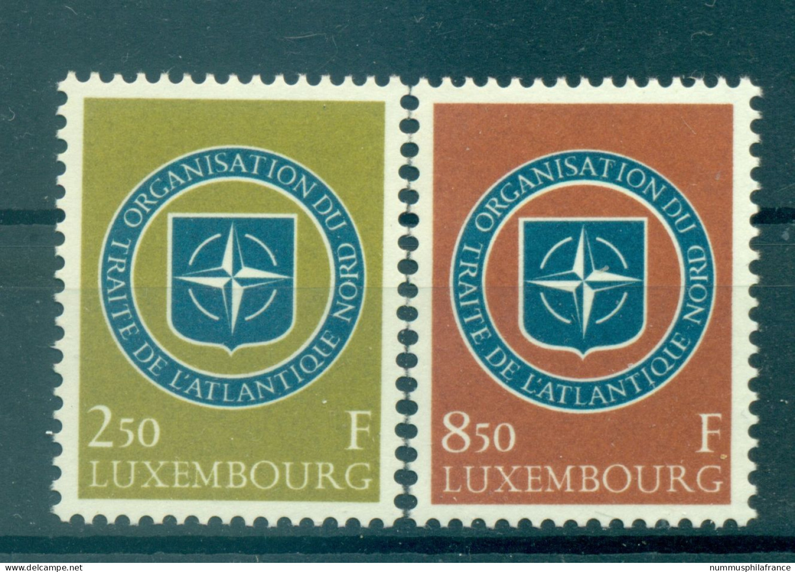 Luxembourg 1959 - Y & T N. 562/63 - OTAN (Michel N. 604/05) - Neufs
