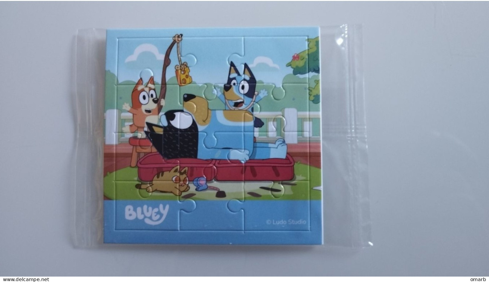 Sor186 Sorpresina Sorpresa Puzzle Bambini Bluey Cartoon Cartone Animato Australia Uovo Pasqua - Puzzles