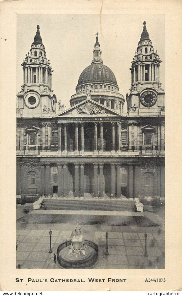 United Kingdom England London St. Paul's Cathedral - St. Paul's Cathedral