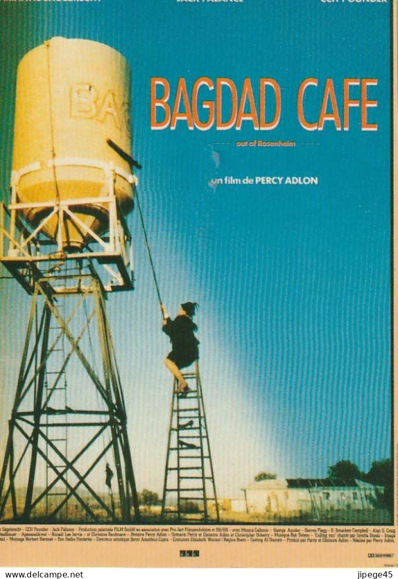 CPM - AFFICHE DU FILM BAGDAD CAFE - Affiches Sur Carte