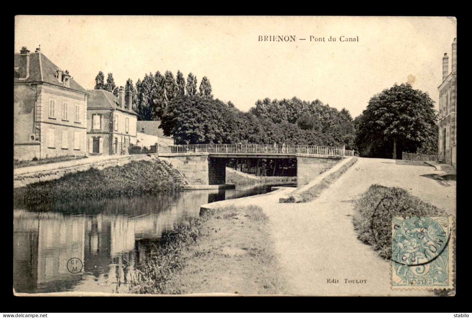 89 - BRIENON-SUR-ARMENCON - PONT DU CANAL - Brienon Sur Armancon