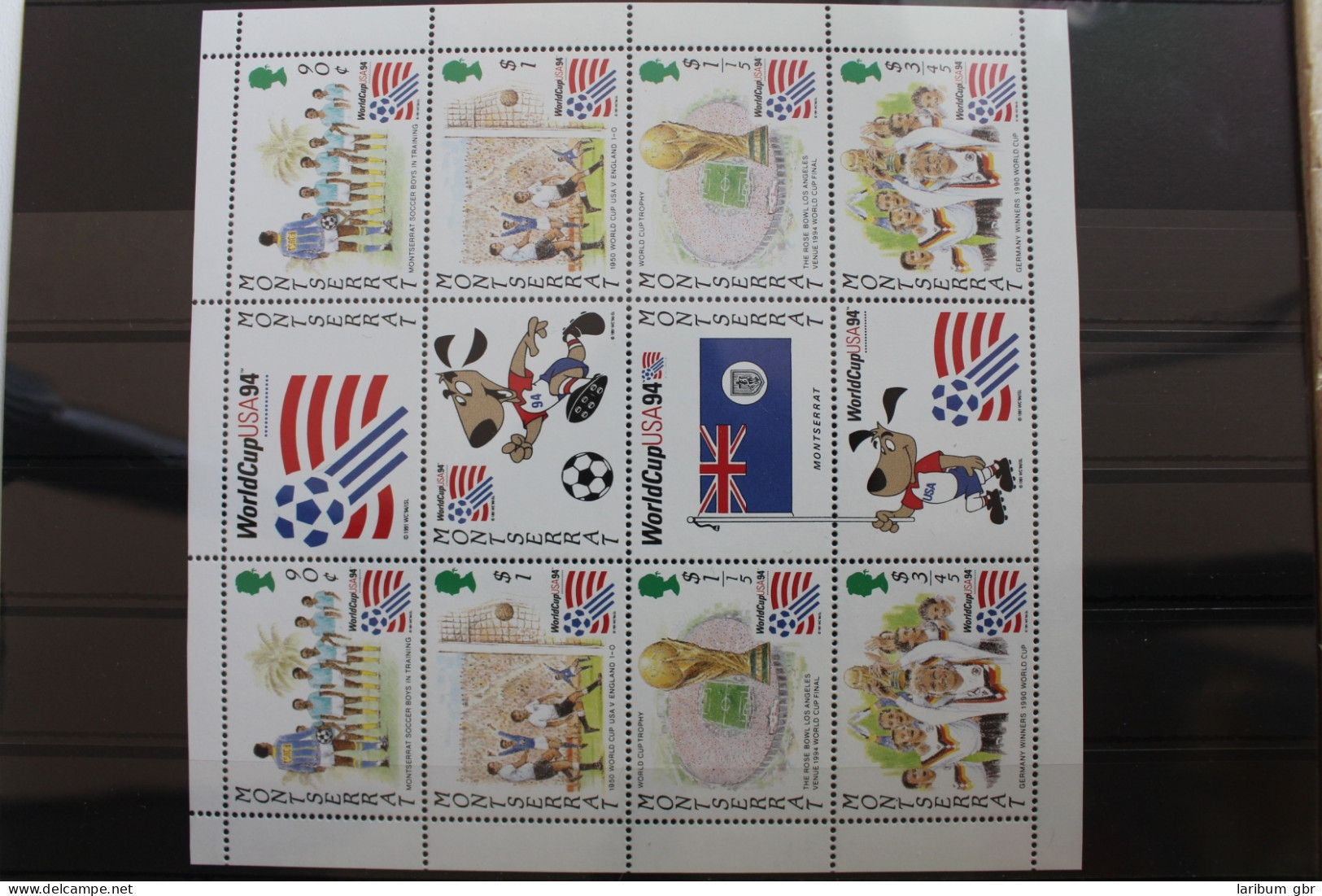 Montserrat 896-899 Postfrisch Als Kleinbogen Fußball WM #SD131 - Montserrat