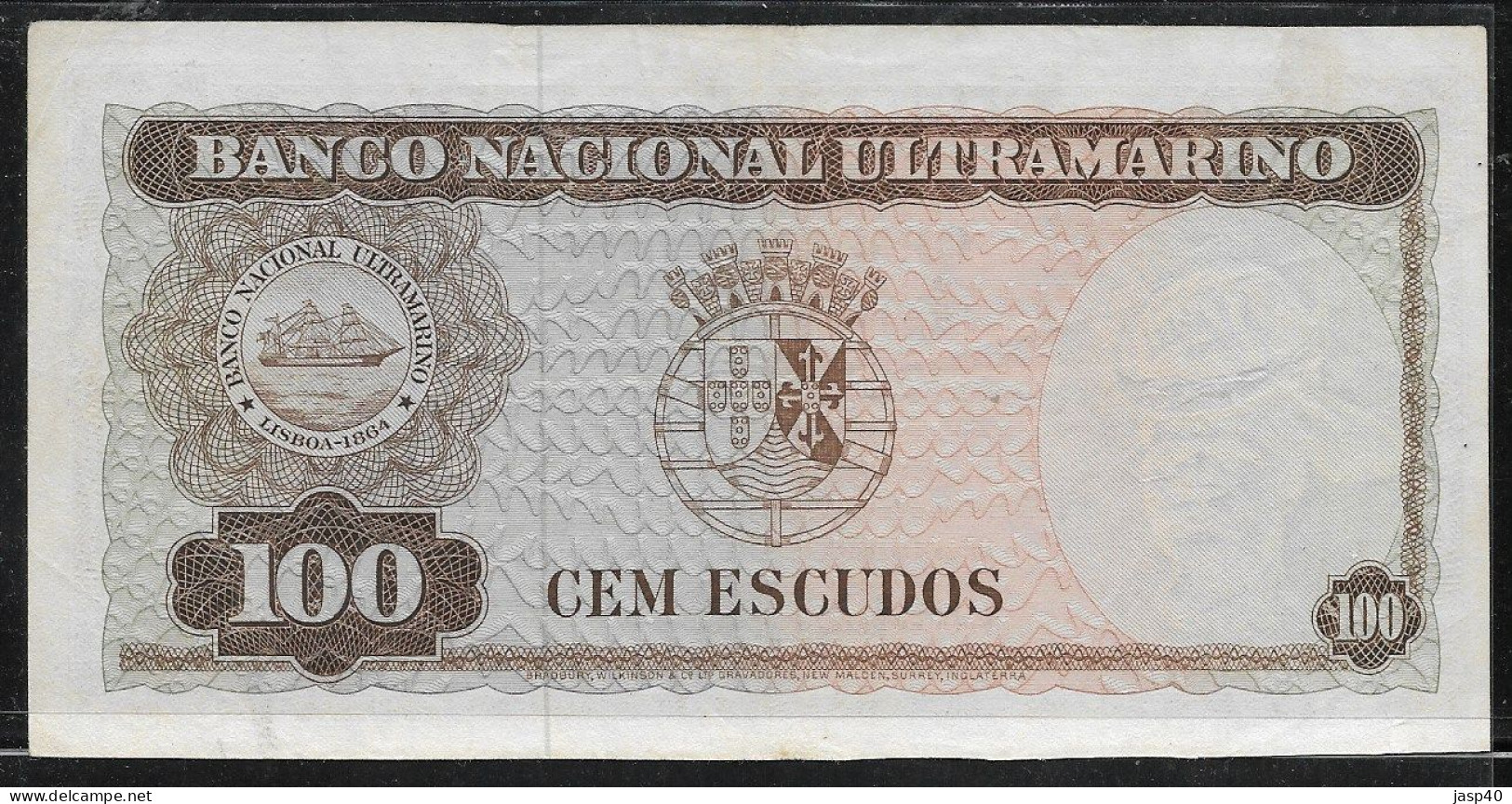 TIMOR - 100 ESCUDOS DE 1963 - Timor