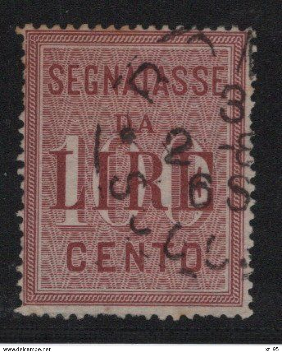 Italie - Taxe N°21 - Obliteres - Cote 20€ - Used