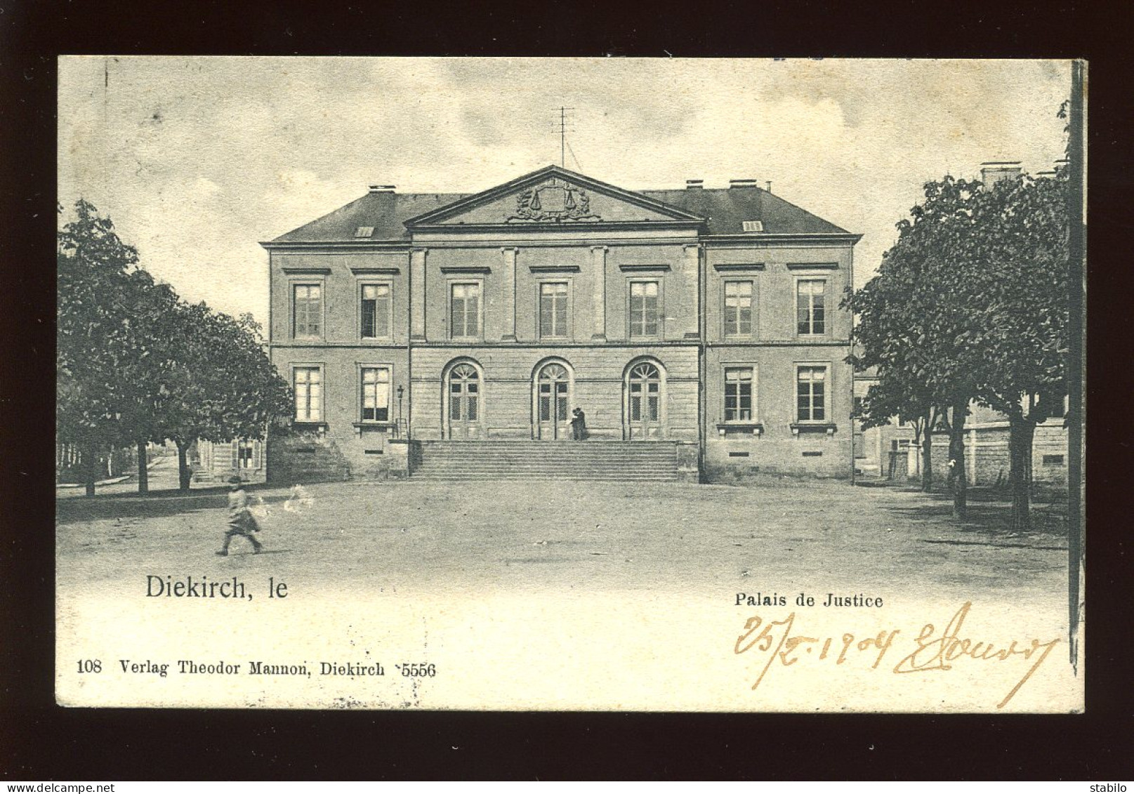 LUXEMBOURG - DIEKIRCH - LE PALAIS DE JUSTICE - Diekirch