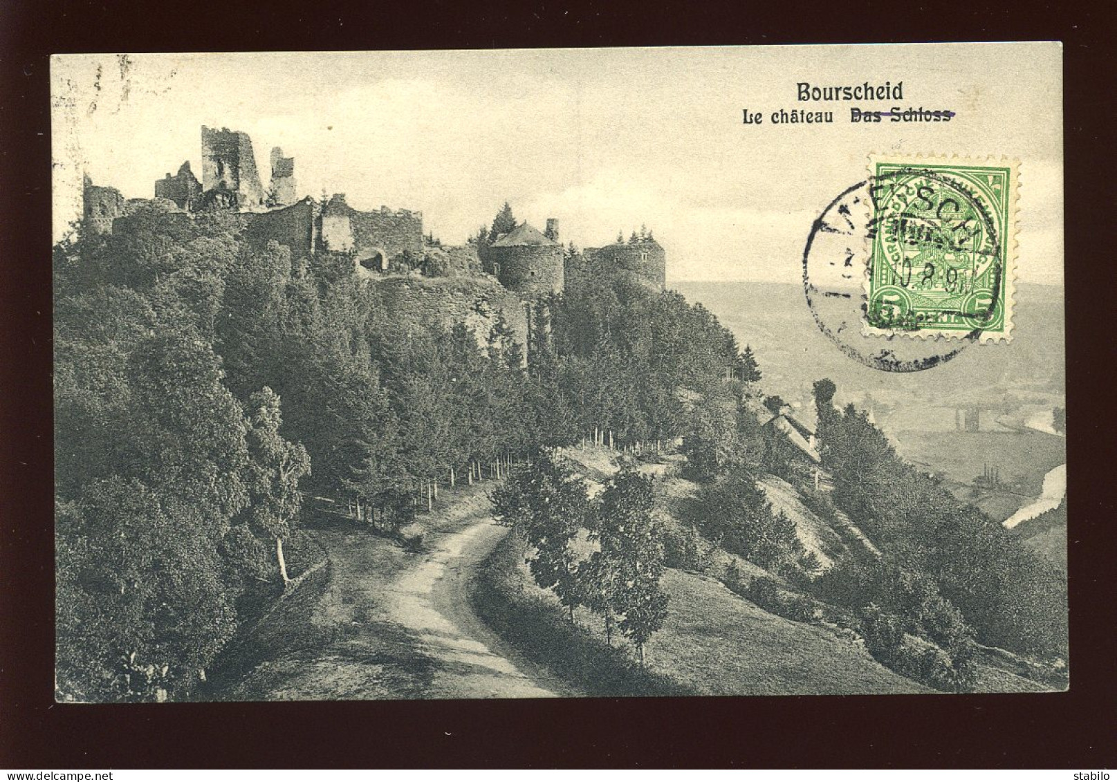 LUXEMBOURG - BOURSCHEID - LE CHATEAU - Bourscheid