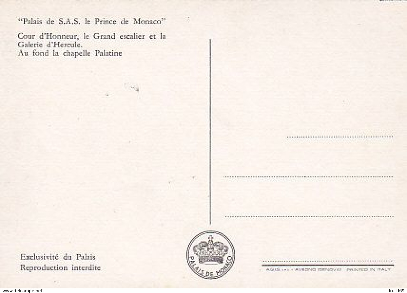 AK 212566 MONACO - Le Palais Princier - Cour D'Honneur - Palacio Del Príncipe