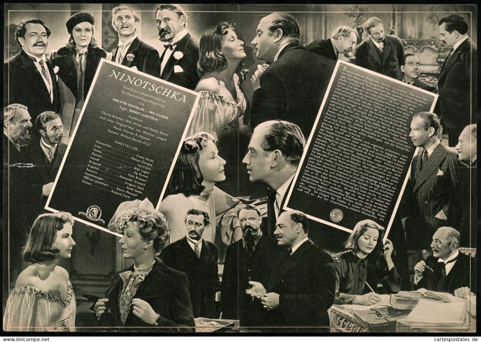 Filmprogramm IFB Nr. 331, Ninotschka, Greta Garbo, Melvyn Douglas, Regie: Ernst Lubitsch  - Magazines