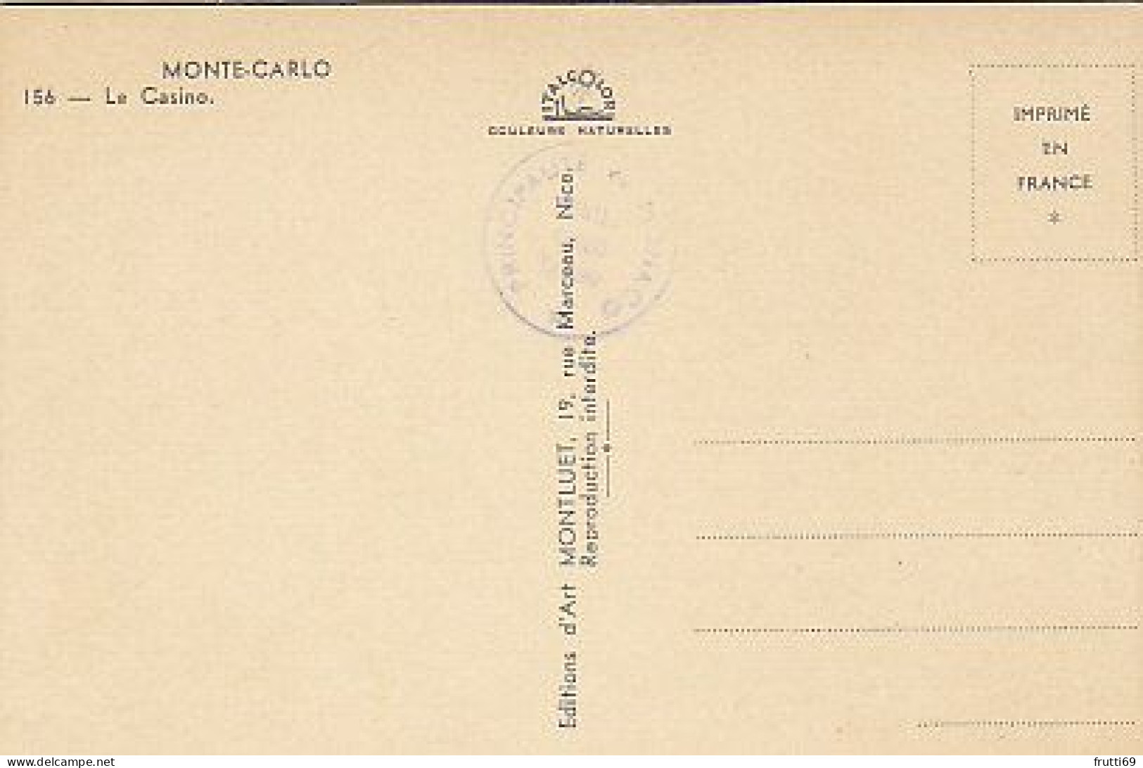 AK 212576 MONACO - Monte-Carlo - Le Casino - Casinò