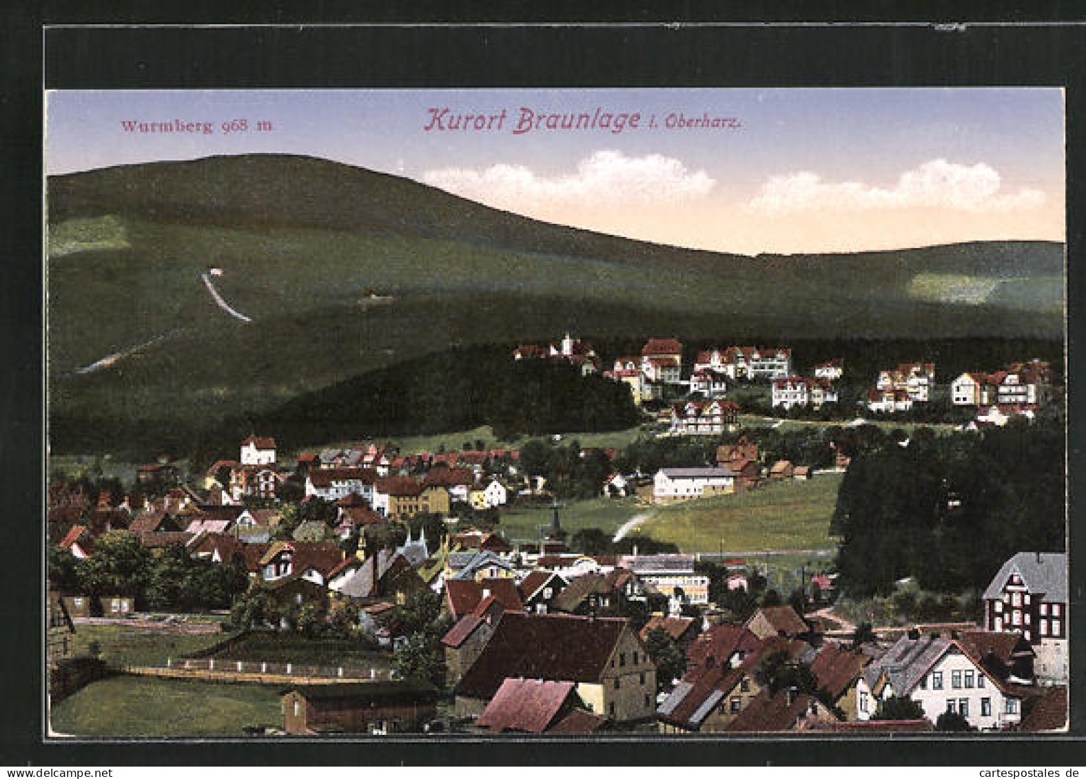 AK Braunlage I. Oberharz, Panorama  - Oberharz