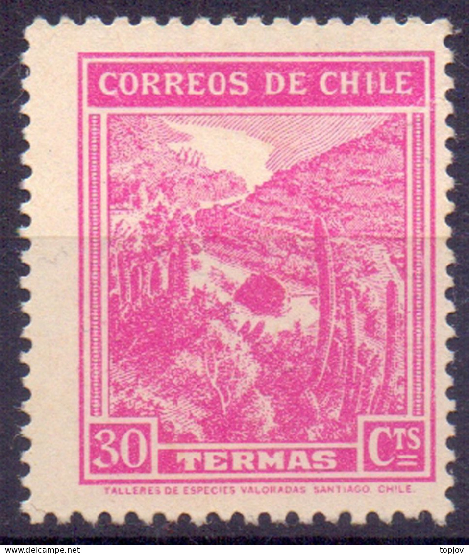 CHILE  -  THERMALS  - **MNH - 1938 - Landbouw