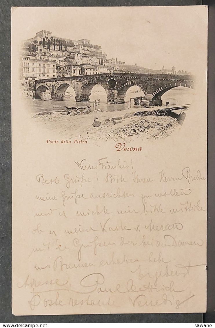 ITALIE , VERONA , PONTE DELLA PIETRA , LOT 174 - Verona