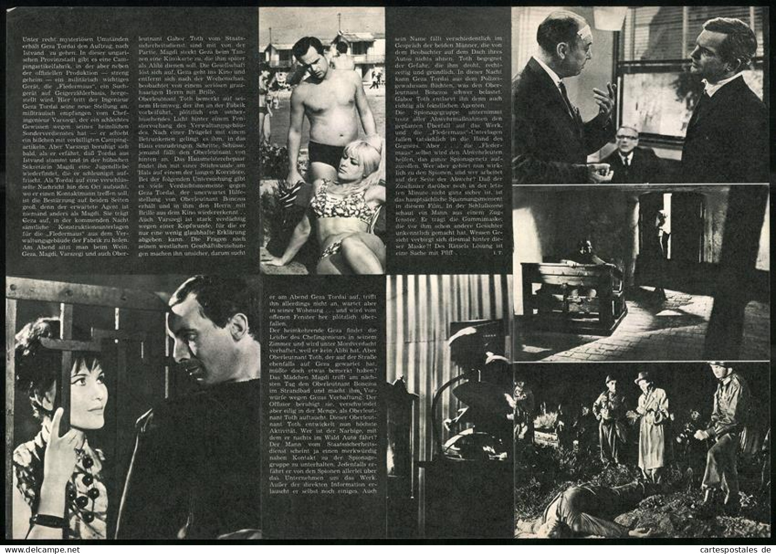 Filmprogramm Film Für Sie Nr. 68 /66, Licht Hinterm Vorhang, Ildiko Pecsi, Attila Nagy, Regie: Laszlo Nadasy  - Magazines