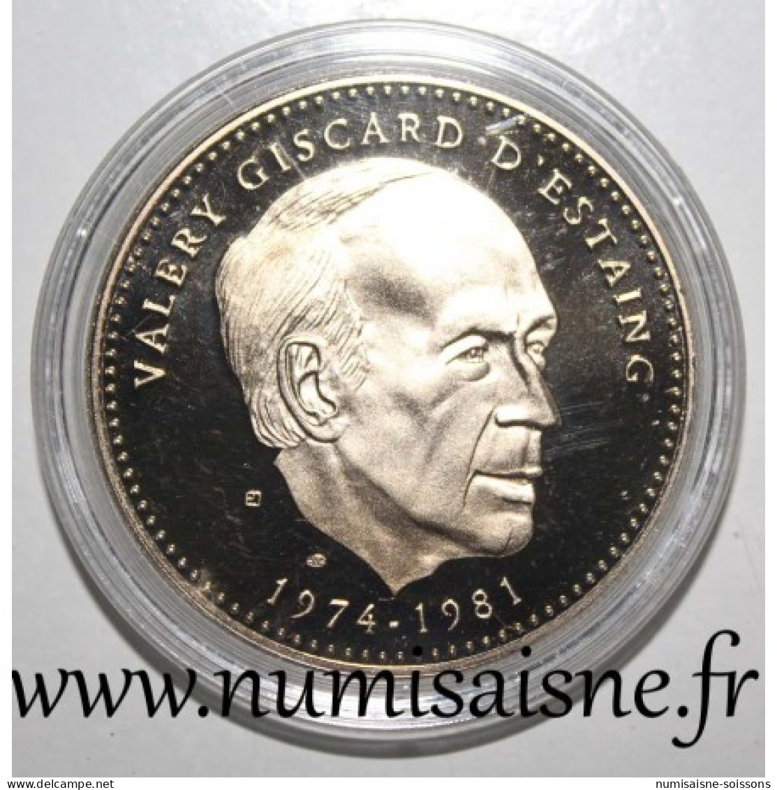 FRANCE - MÉDAILLE - PRÉSIDENT VALERY GISCARD D'ESTAING - 1974 - 1981 - BE - Other & Unclassified