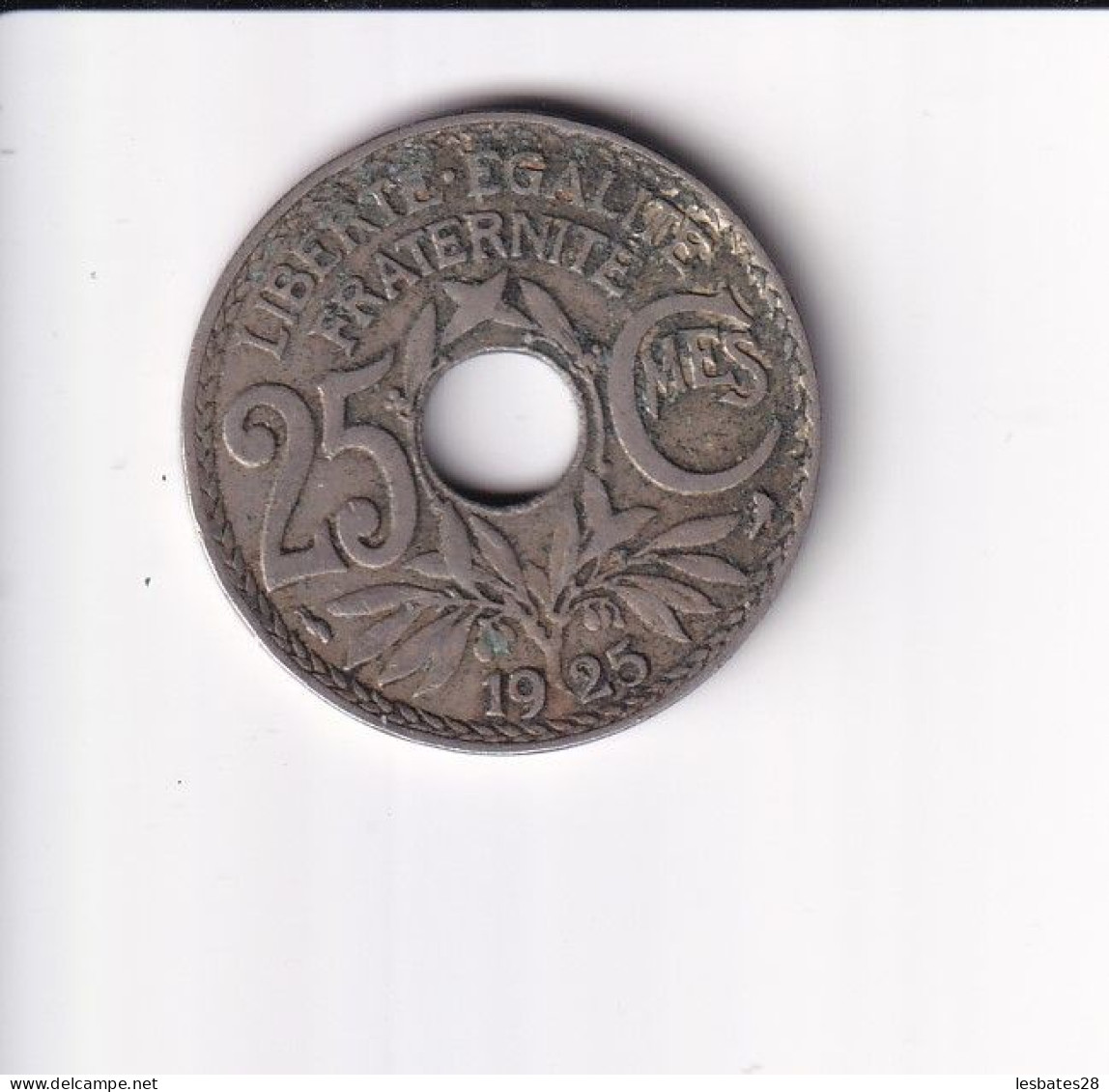 France 25 Centimes 1925 République  Française (RF)  -  (Avril 2024-classeur) - 20 Centimes