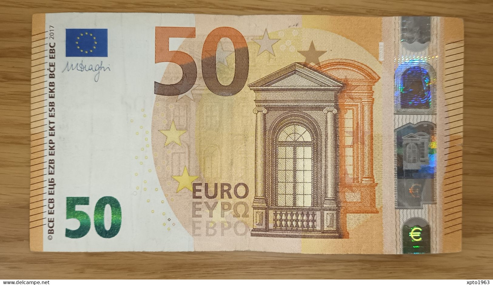 50 EURO BELGIUM - Z022 - ZA - Circulated - 50 Euro