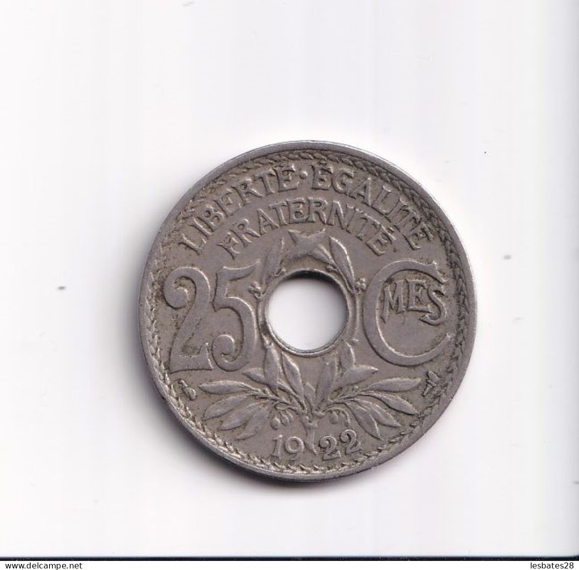 France 25 Centimes 1922 République  Française (RF)  -  (Avril 2024-classeur) - 20 Centimes
