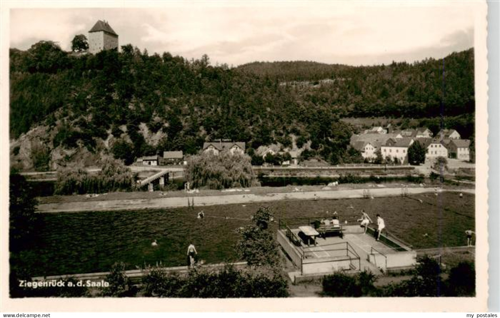 73970435 Ziegenrueck_Saale_Thueringen Freibad - Ziegenrück