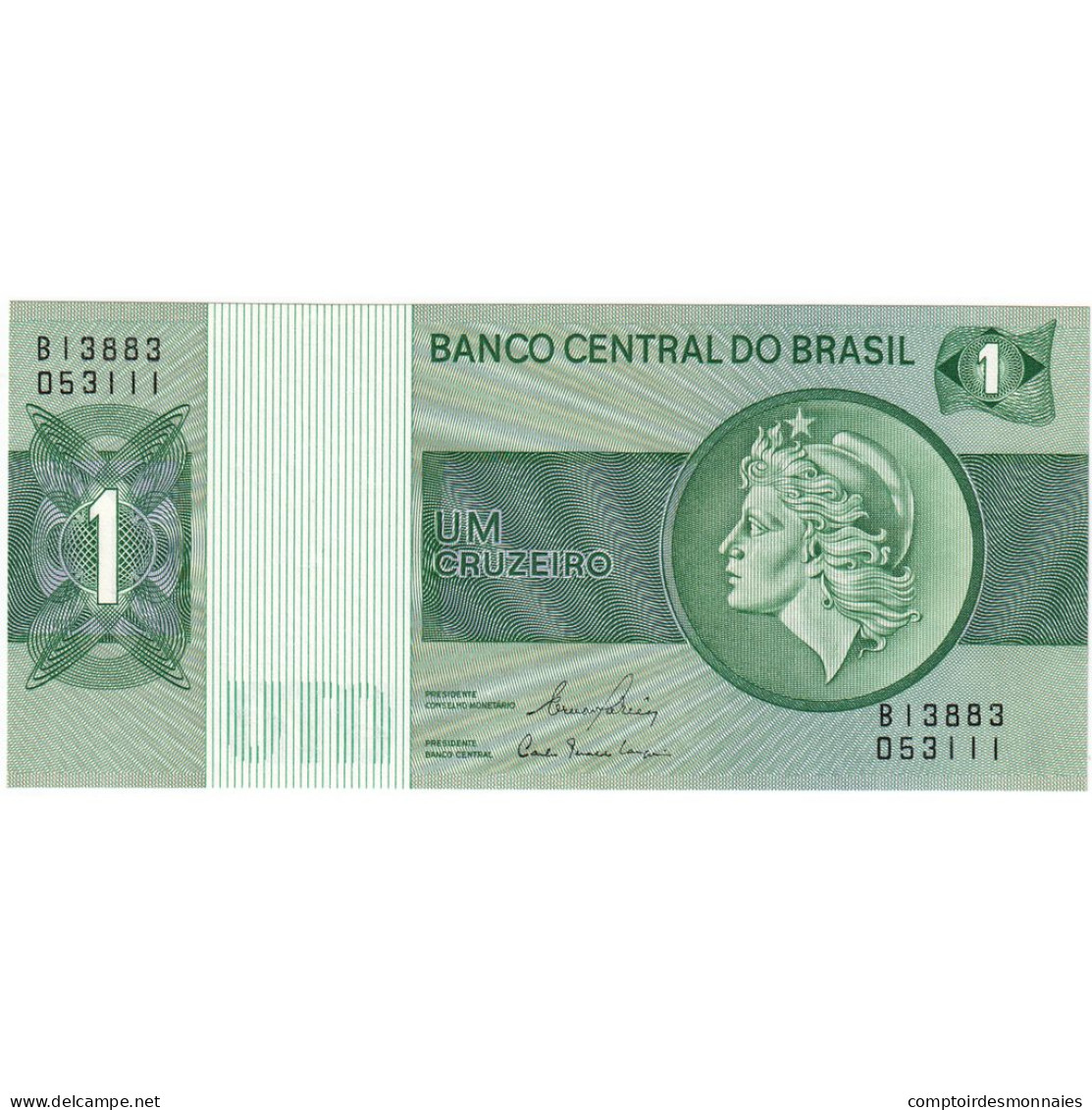 Brésil, 1 Cruzeiro, KM:191Ac, NEUF - Brasilien