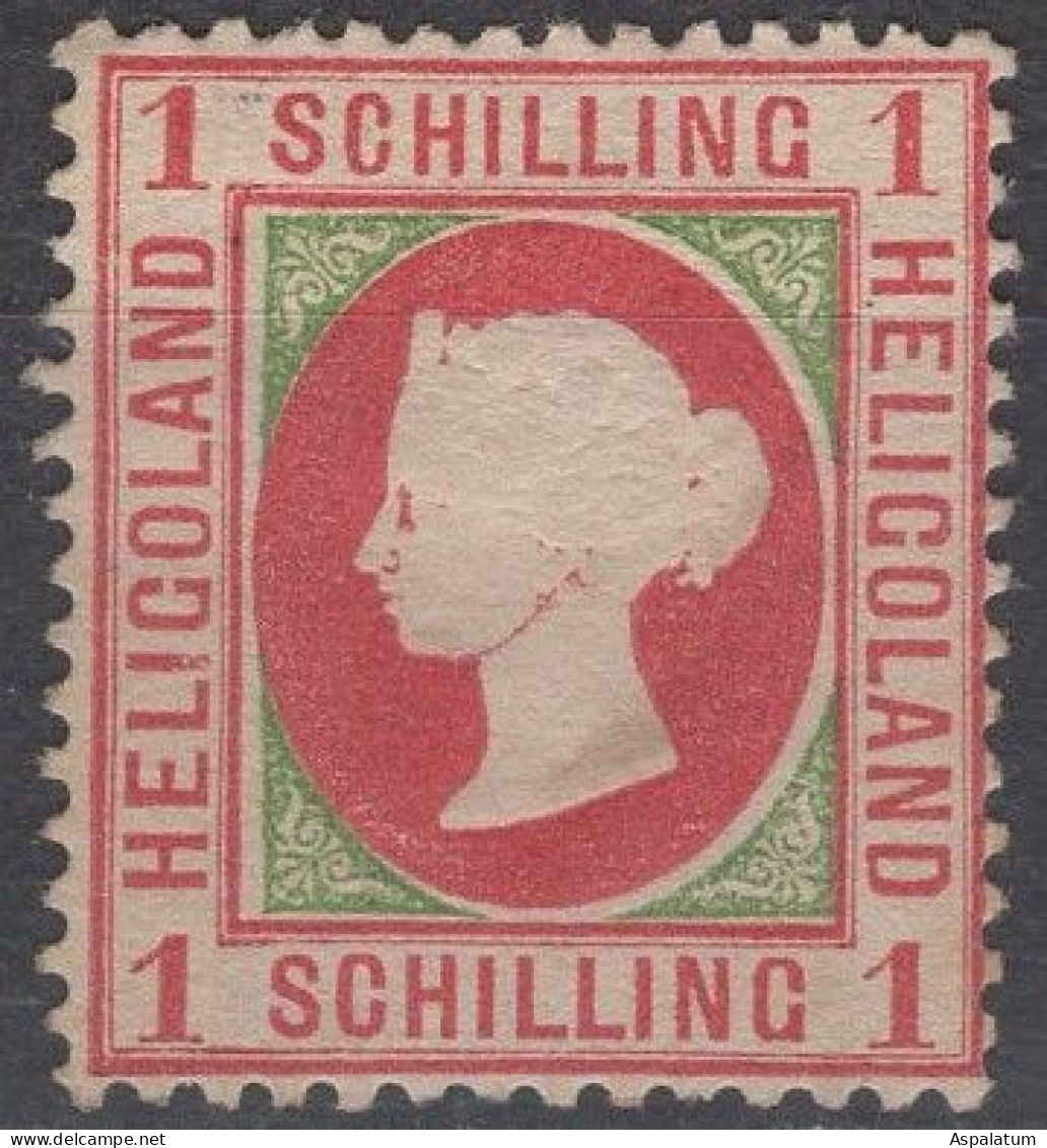 Heligoland - Definitive - 1 S - Queen Victoria - Mi 7yc - 1873 - Héligoland