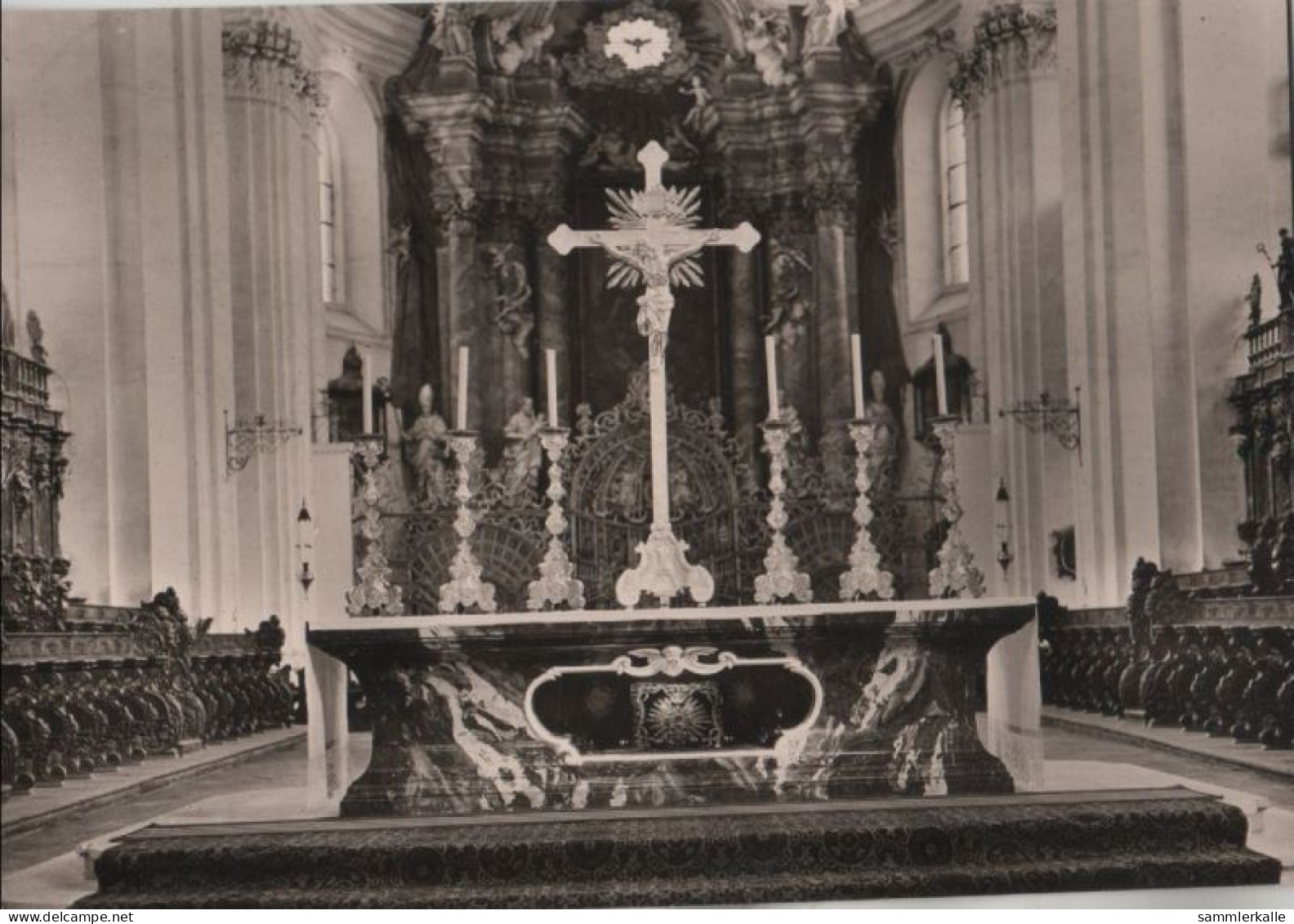 77607 - Weingarten - Benediktinerabtei, Basilika, Heilig-Blut-Altar - Ca. 1960 - Ravensburg