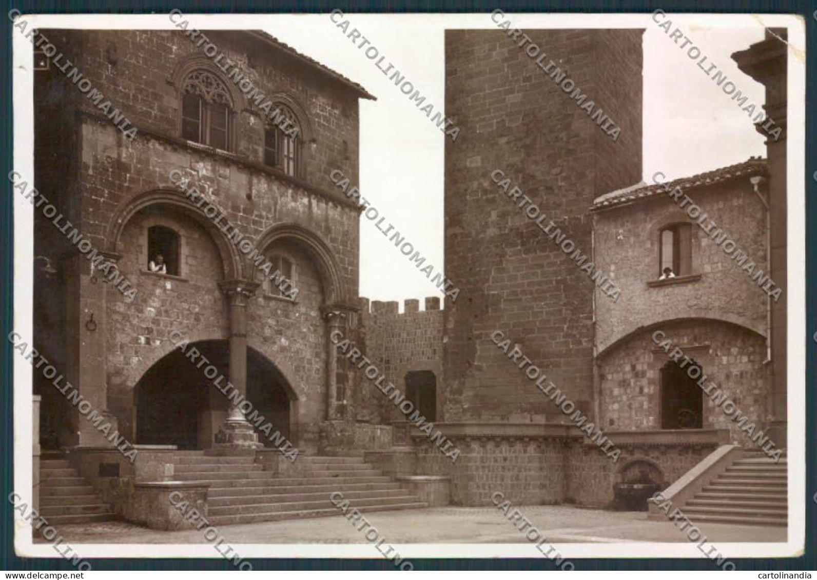 Viterbo PIEGHINA STRAPPO Foto FG Cartolina MV1516 - Viterbo