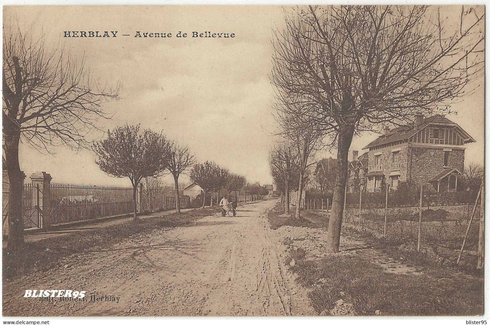 Herblay (95) Avenue De Bellevue , Non écrite 1900/1910 - Herblay