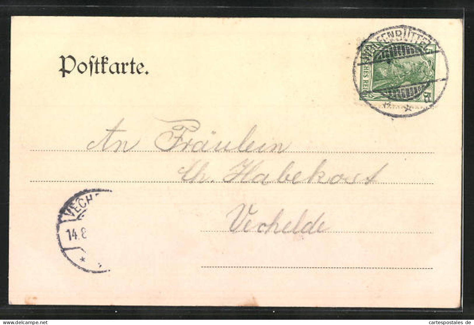 AK Wolfenbüttel, Kaiserliches Postamt Und Bahnhofstrasse  - Wolfenbuettel