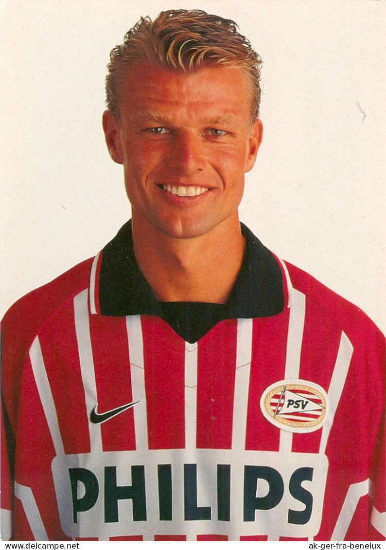 Fußball-Autogrammkarte AK Arthur Numan PSV Eindhoven Heemskerk Nordholland Glasgow Rangers FC Twente Enschede KNVB 1994 - Autógrafos