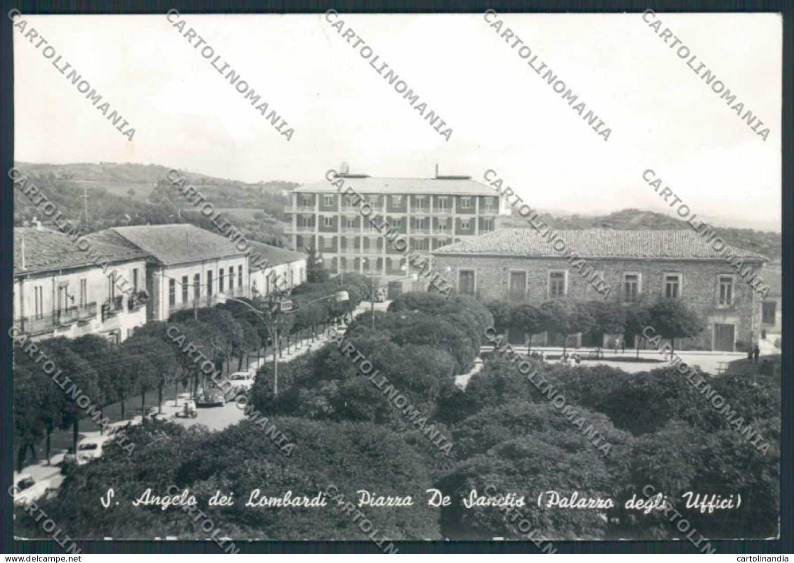 Avellino Sant'Angelo Lombardi PIEGHE FG Foto Cartolina MV8212 - Avellino